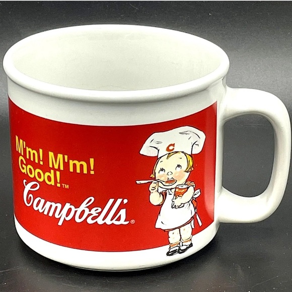 Original Campbell's Soup 14 oz Coffee Tea Cup Mug Collectible 2004 #31389 TM - Picture 3 of 13